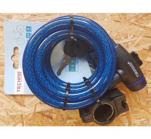 Streetsurfshop  Candado de cable 1,8m Azul