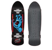 Santa Cruz Screaming Hand Kicktail Cruiser negro azul