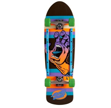 Santa Cruz Screaming Hand Kicktail Cruiser Néon 9.42