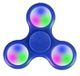 Fidget Spinner LED blu