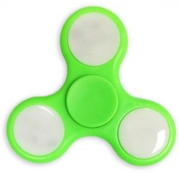 Fidget Fidget Spinner LED groen