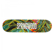 Springwood Springwood Tropical Leaves 8.0 tabla de skate + cinta de agarre