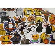 Conjunto de pegatinas de Halloween