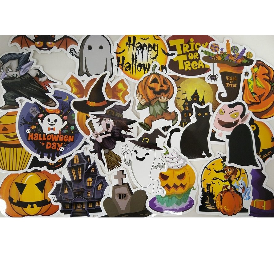 Conjunto de pegatinas de Halloween