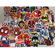 Sticker set Heroes