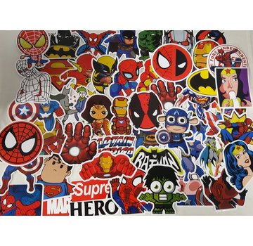 Sticker set Heroes