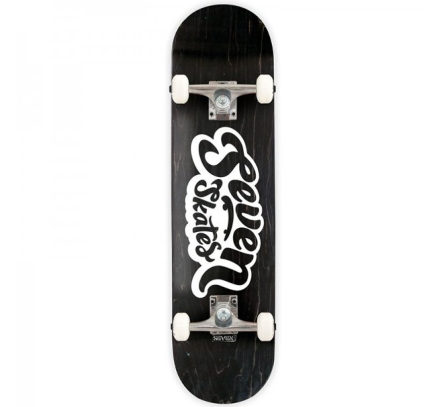 Skateboard Seven Basic Logo Charcoal 7.8