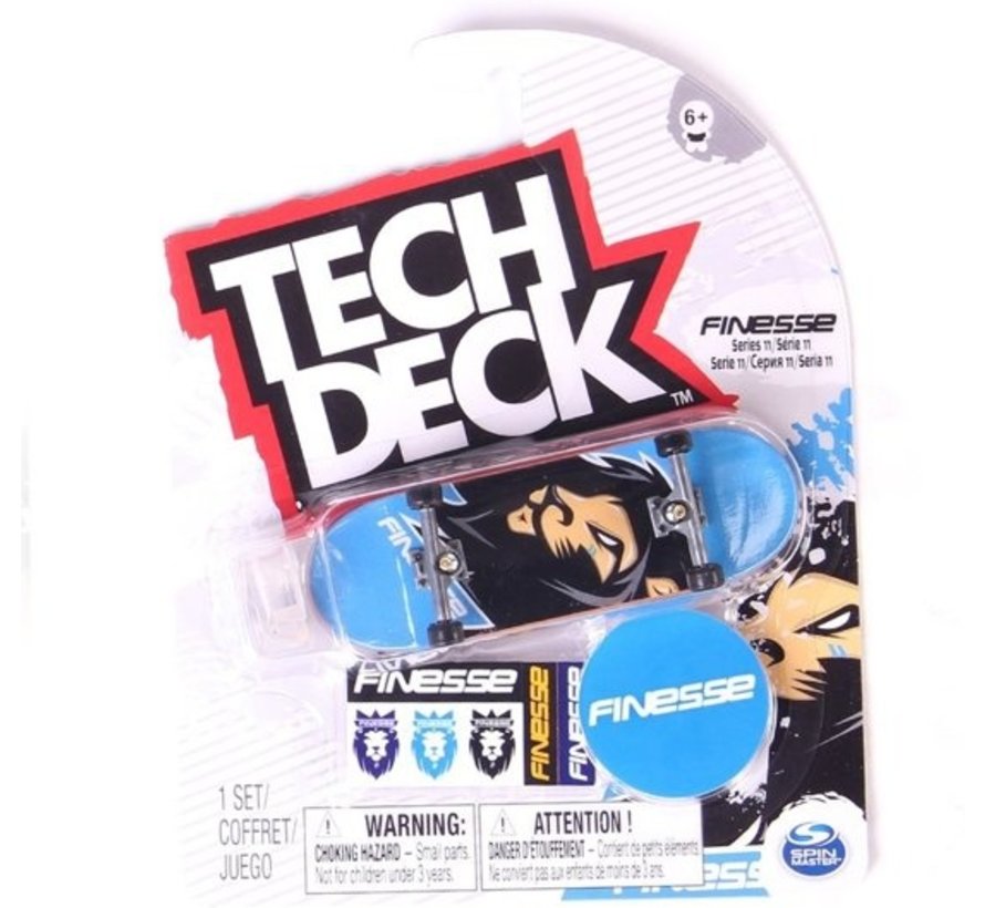 Podstrunnica Tech Deck Series 11 Finesse Lion Blue