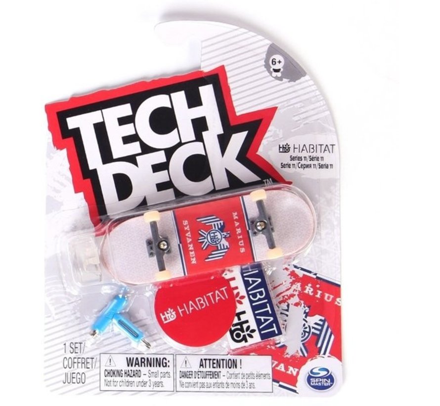 Patinete de dedo Tech Deck Habitat Marius