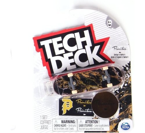 Tech Deck Tech Deck Touche Primitive Series 11 Or Noir