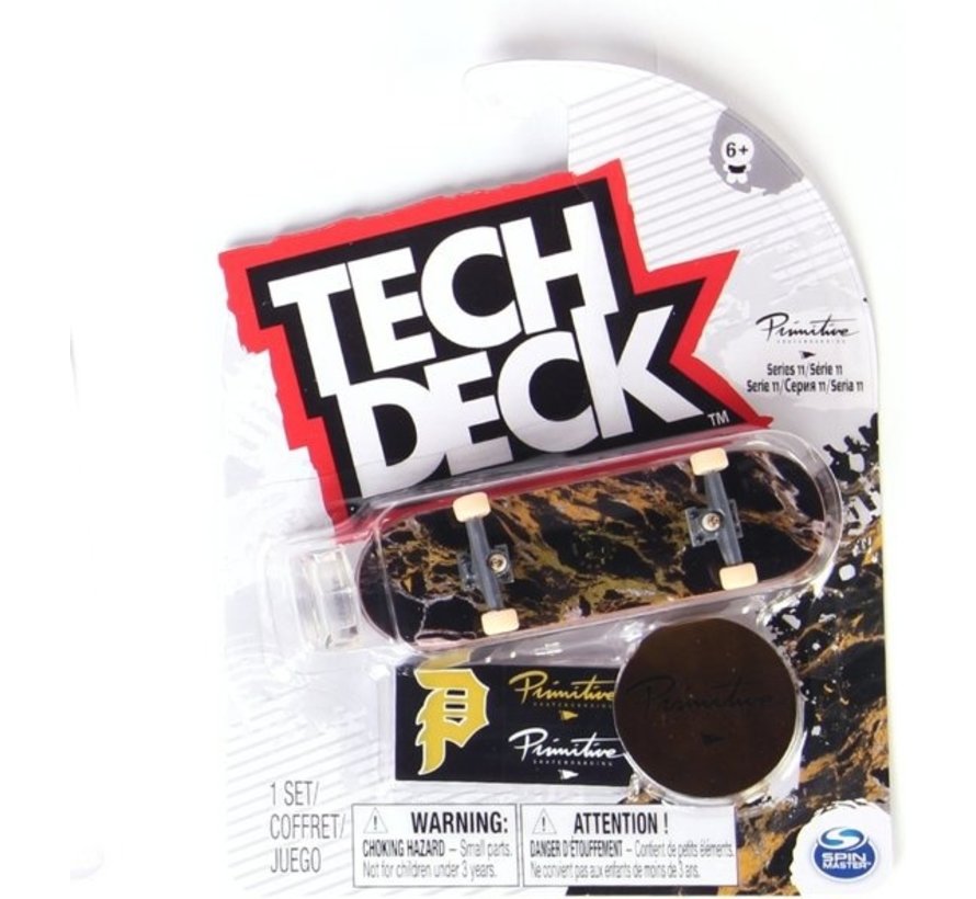 Tastiera Tech Deck Primitive Series 11 Oro Nero