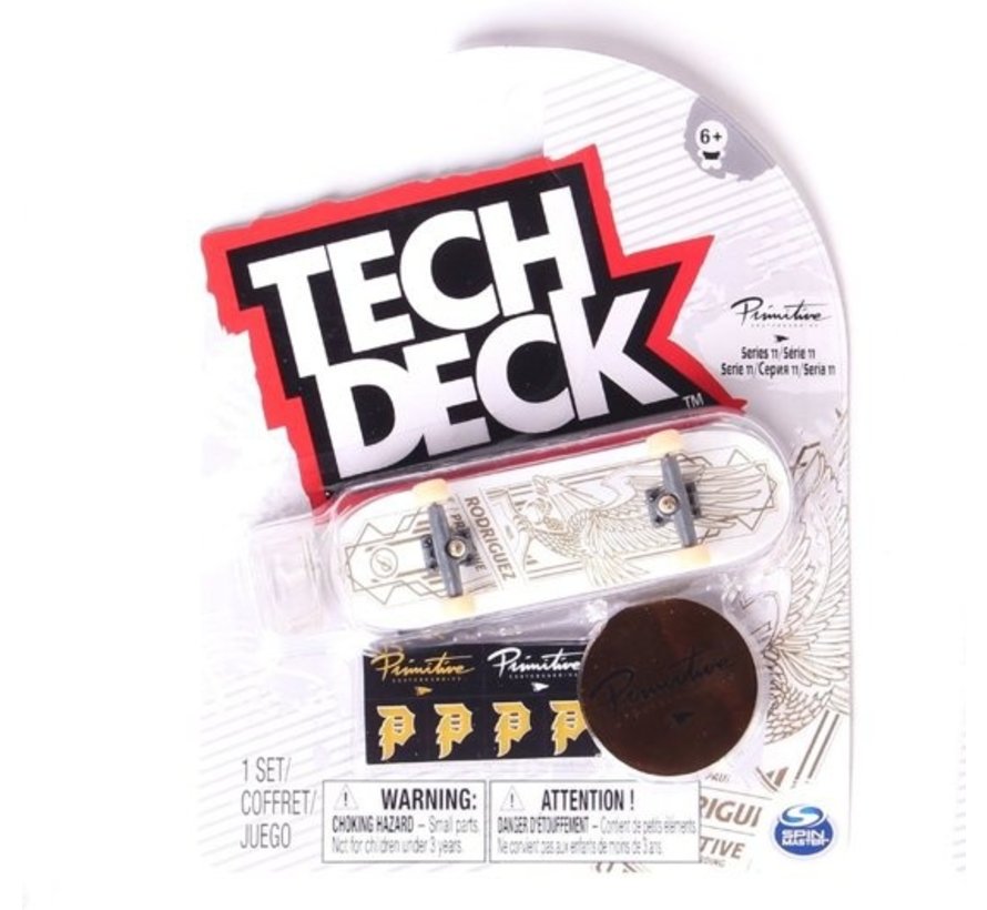 Diapasón Tech Deck Primitive Serie 11 Rodríguez