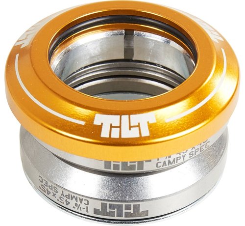 Tilt Neigung 50/50 Integriertes Headset Gold