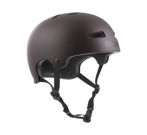 TSG  Casco TSG Evolution Negro Satinado Chocolate