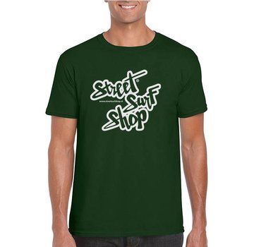 Streetsurfshop T-Shirt mit SSS-Logo Waldgrün