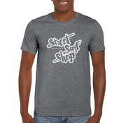 Streetsurfshop T-shirt à  logo SSS Graphite chiné
