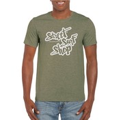 Streetsurfshop T-shirt con logo SSS Verde Militare