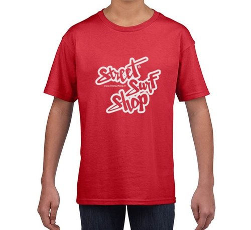 Streetsurfshop Logo T-Shirt Kinder Rot