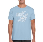 Streetsurfshop T-Shirt Logo SSS Bleu Clair