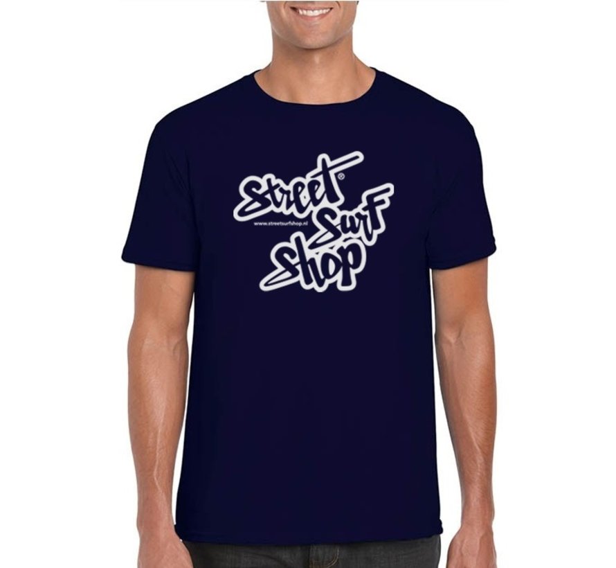 SSS Logo T-shirt Navy
