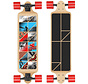 Longboard desplegable Osprey Cube 41"