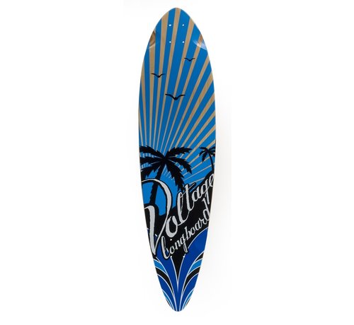 Mindless Tabla de longboard Voltaje Stubby Azul