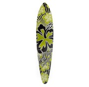 Voltage Tavola longboard codone con fiori verdi