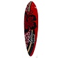 Tabla de longboard Voltaje Stubby Rojo