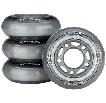 Nijdam Set 4 Wielen Voor Inlineskates 64 x 24 mm 80A