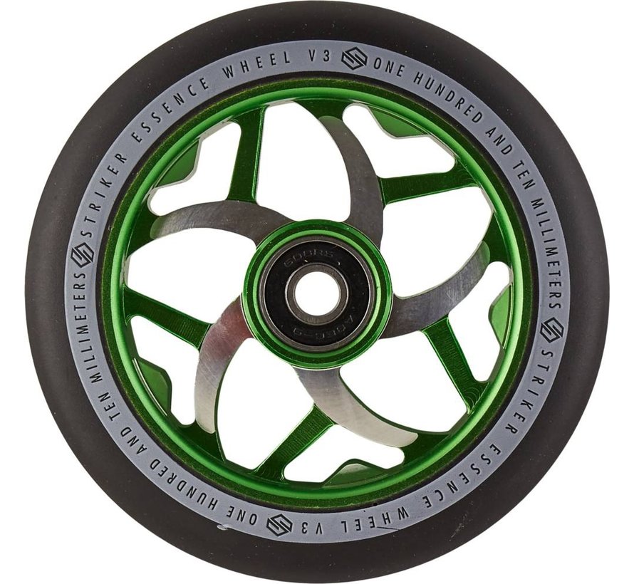 Striker Essence V3 Wheels Green 2pc