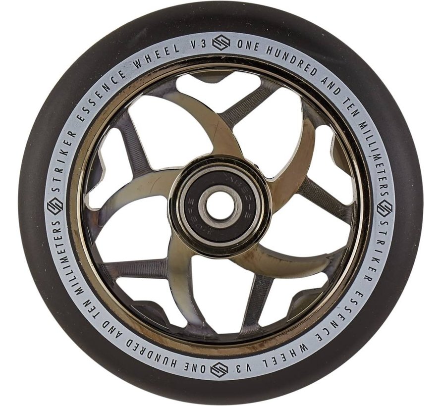 Striker Essence V3 Wheels Metallic Black 2pc