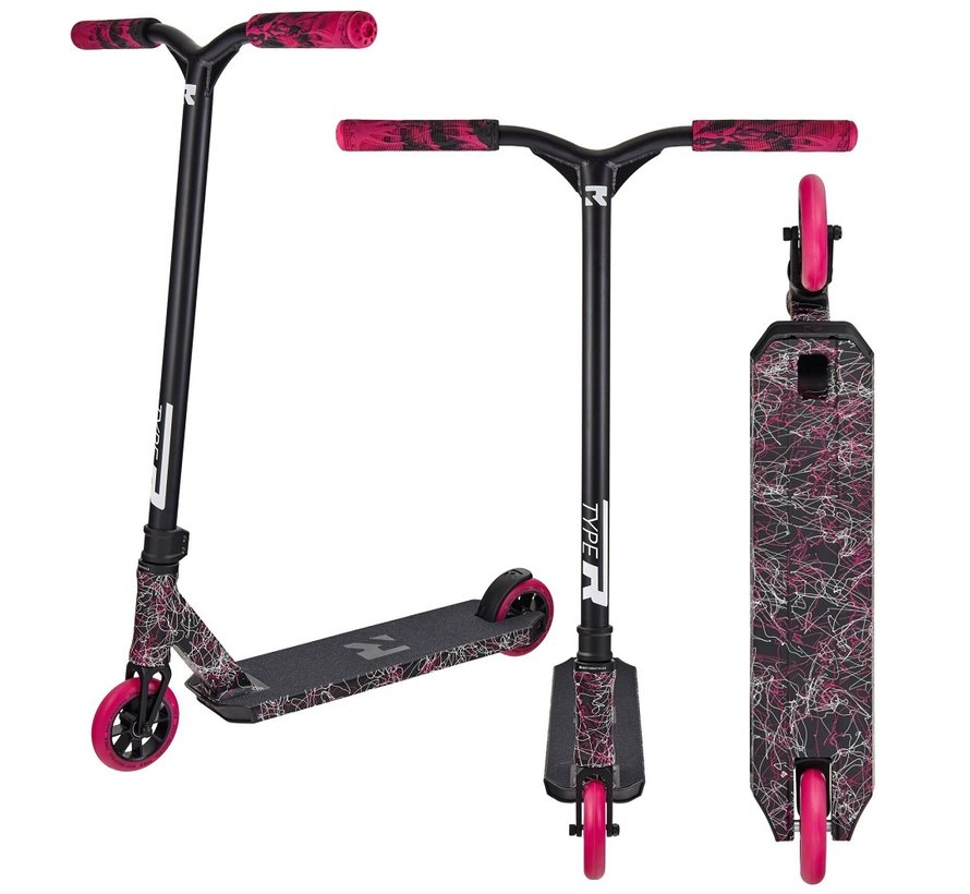 Root Industries Typ R Stunt Scooter Schwarz Pink