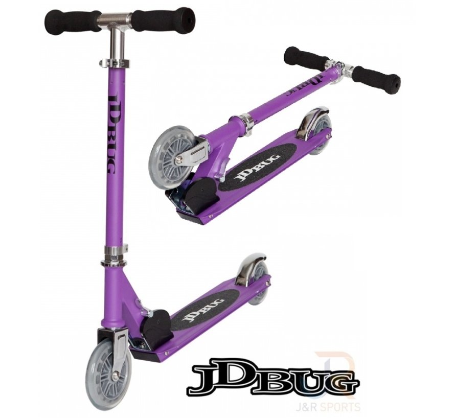 Trottinette enfant JD Bug Junior 120mm violet - MS100