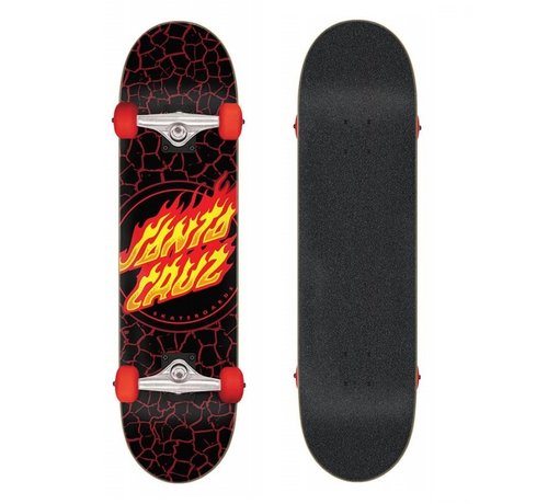 Santa Cruz  Monopatín Santa Cruz Classic Flame Dot 8.0