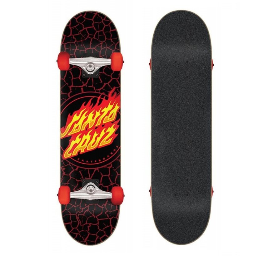 Deskorolka Santa Cruz Classic Flame Dot 8.0