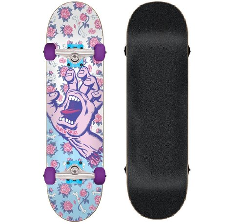 Santa Cruz Santa Cruz Skateboard Floral Decay 7.75 purple