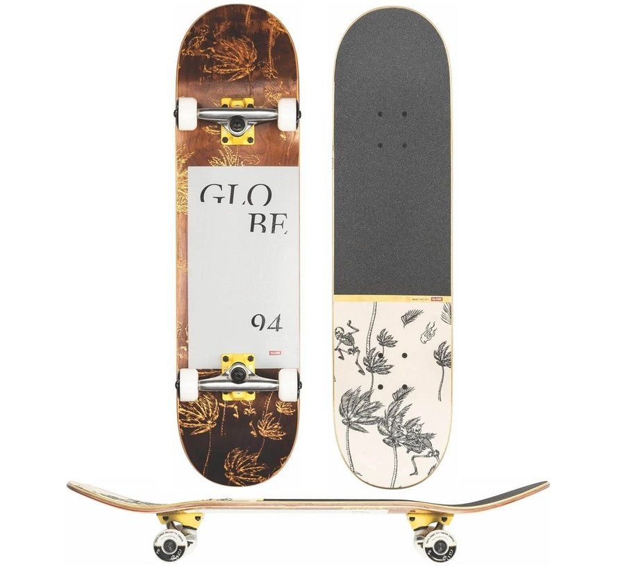 Globe G2 Taifun Skateboard Gelb 8.0"