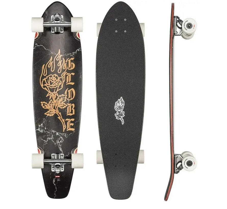 Globe All Times Black Roses 35.8 cruiser