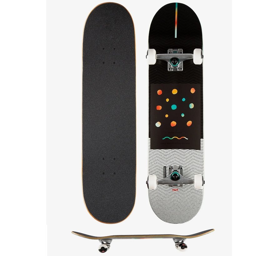 Globe G1 Nine dot 4 Skateboard 8.0 black white