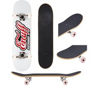 Enuff Enuff klassisches Logo-Skateboard weiß