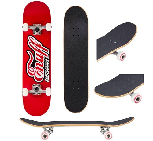 Enuff  Skateboard con logo classico Enuff rosso