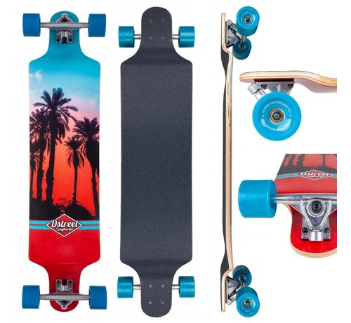 D Street  D Street Drop Down Longboard hawaiano