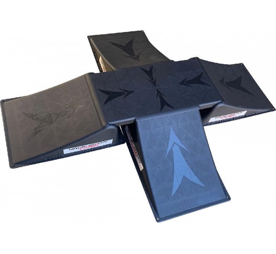 Rampa para mini patines quad de 4 vías Urban Street