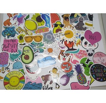 Sticker set Feel good