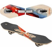 Streetsurfing Deska Waveboard Drewniany Waverider Abstarct