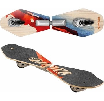 Streetsurfing Waveboard Waverider in legno Abstarct