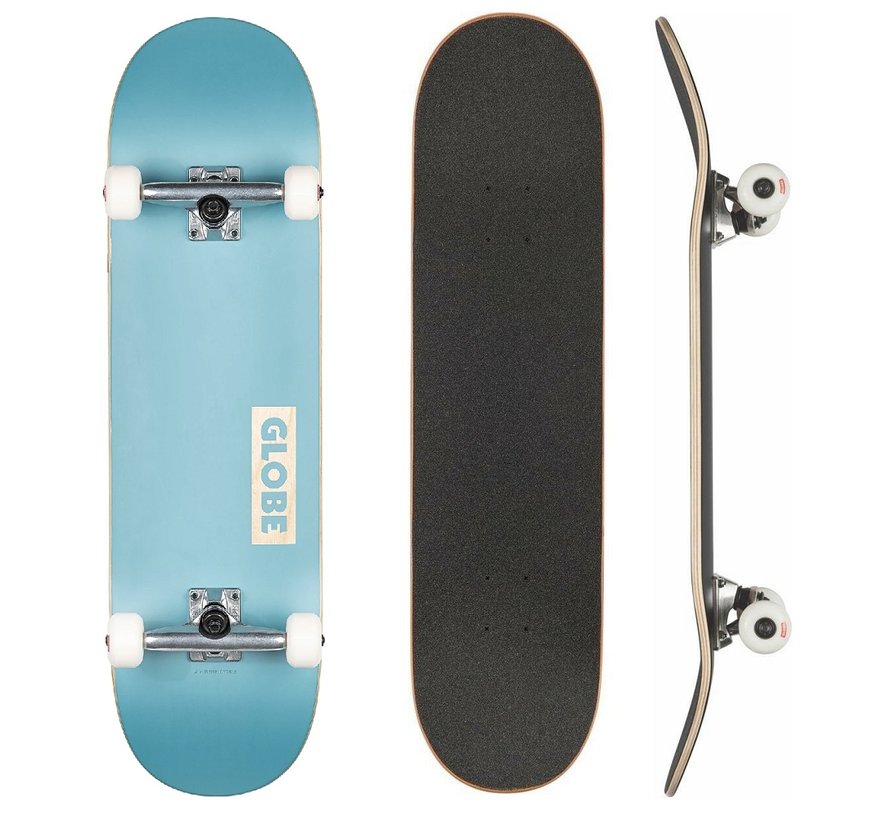 Globe Goodstock Skateboard 8.75 Steel Blue