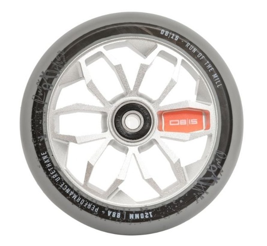 MGP ALU core 120mm wheel Silver Gray