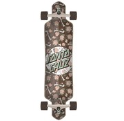 Santa Cruz Santa Cruz Drop Through 41" Marron pourriture florale