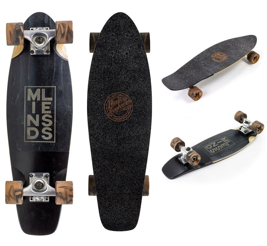 Cruiser board Daily Stained III Black